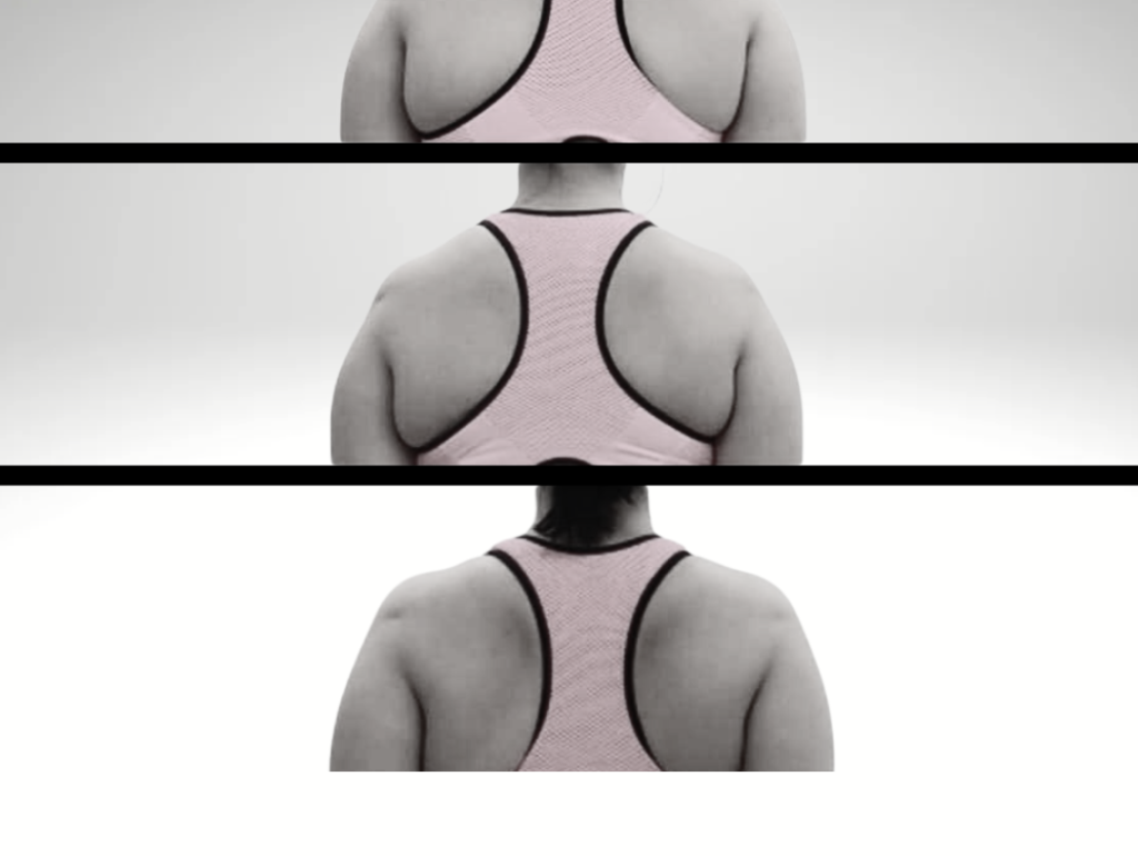 Comparativo postural de aluno